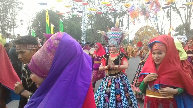 Salah satu pergelaran seni budaya.