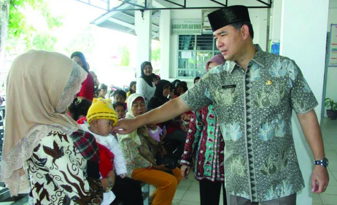 Walikota Jambi peduli terhadap kesehatan.