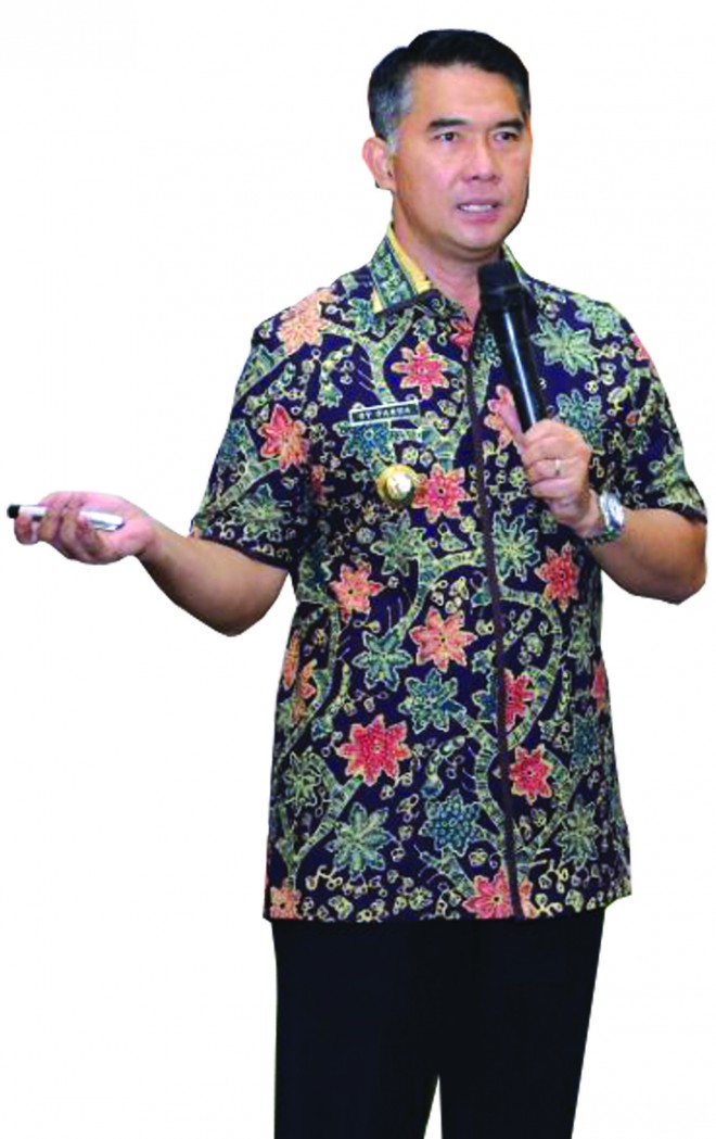 Walikota Jambi, H Syarif Fasha.