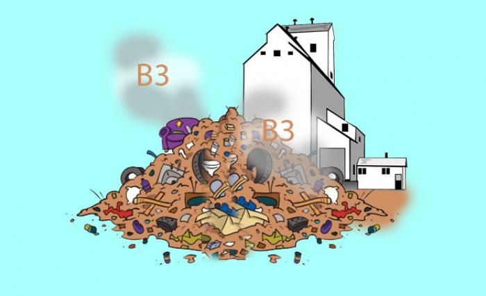 Ilustrasi Limbah B3
