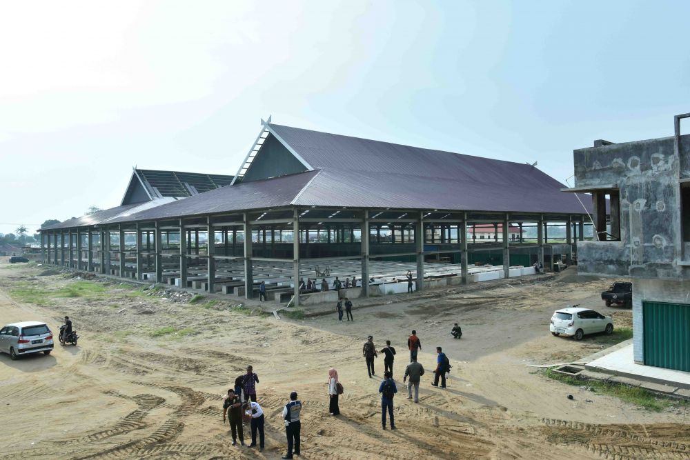 Pembangunan Pasar Angso Duo