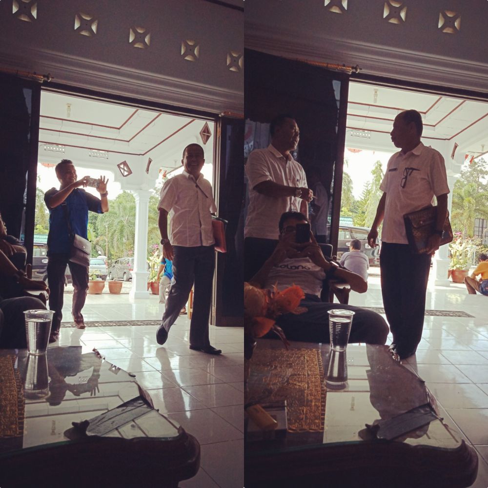 Suasana di Kejari Sarolangun Rabu (18/4)