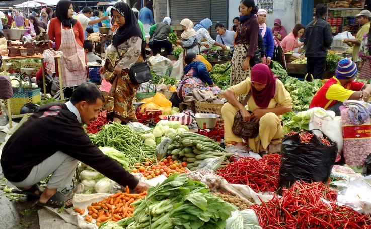 iIustrasi pasar