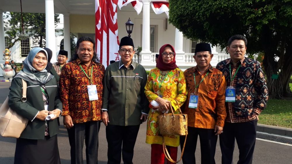 Pengurus PW ISNU Jambi bersama Ketum PP ISNU, Ali Masykur Musa