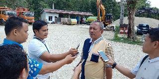 H M Syaihu saat dimintai keterangan sejumlah awak media 
