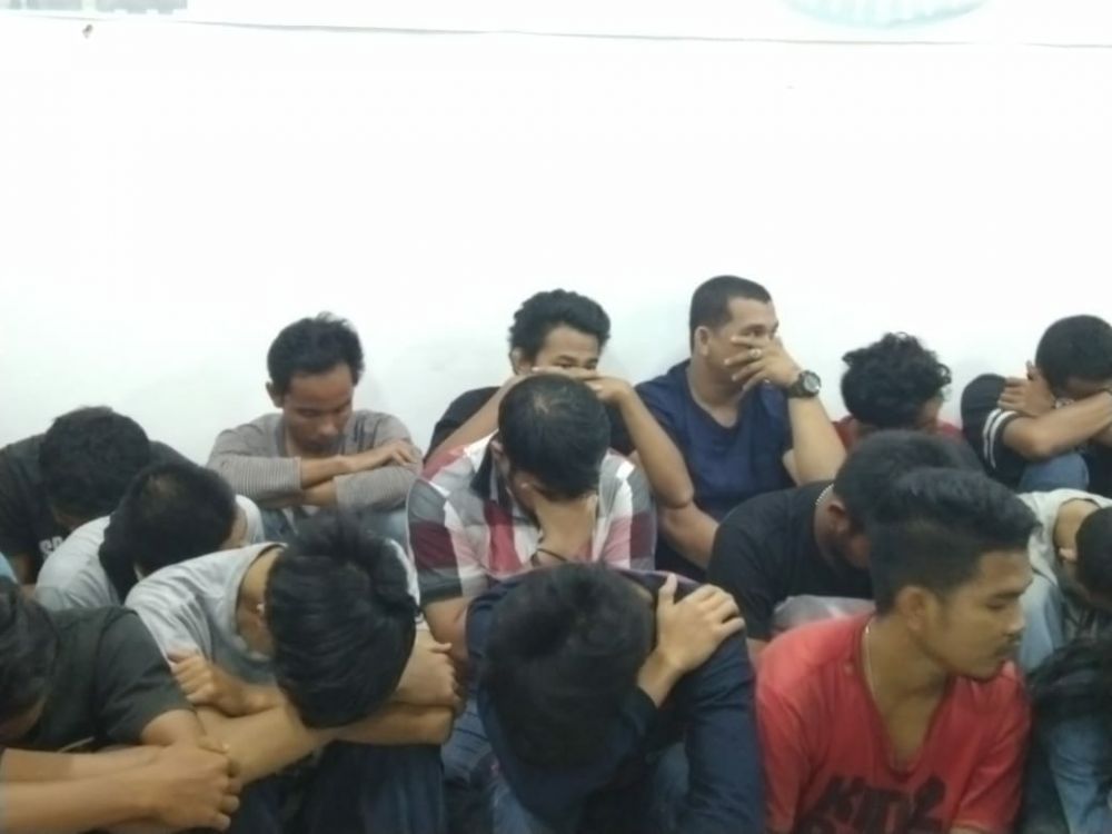 Tersangka Narkoba yang Berhasil Dibekuk