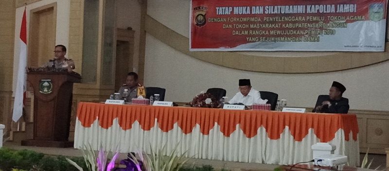 Kata Sambutan Kapolda Jambi Irjen Pol Drs Muchlis AS MH
