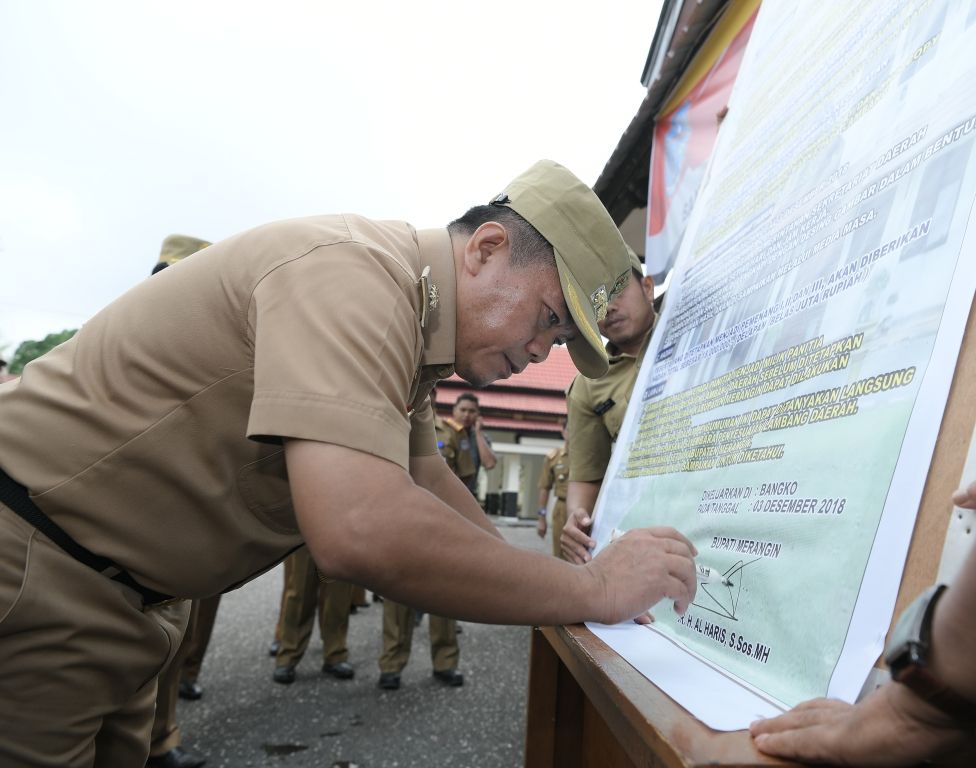 Bupati Merangin Gelar Sayembara Design Logo Kabupaten Merangin