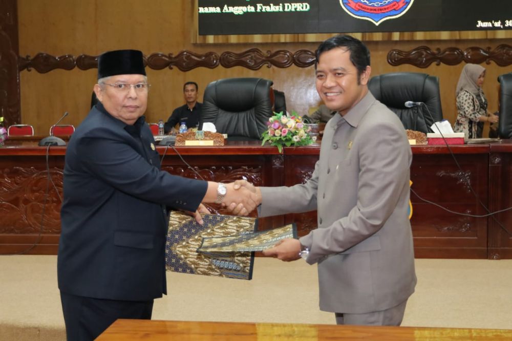 Paripurna pengesahan APBD Tanjabar 2019
