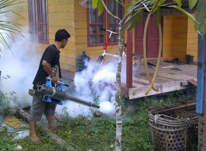 Fogging, Salah Satu Upaya Dinkes Tanjabbar untuk Menekan Kasus DBD