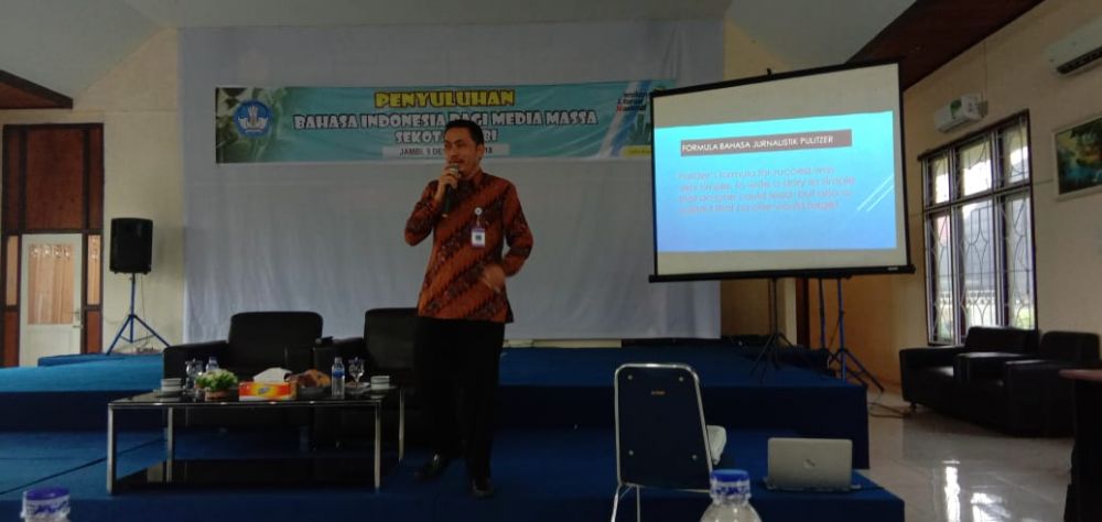 Penyuluhan Bahasa Indonesia Bagi Media Massa se Kota Jambi