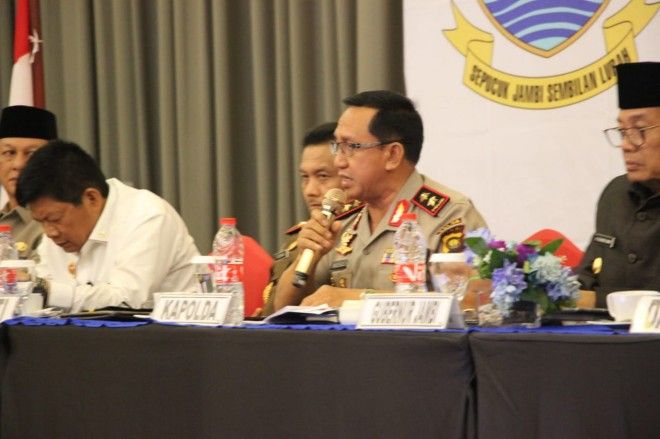 Kapolda Jambi Ketika Jadi Narasumber