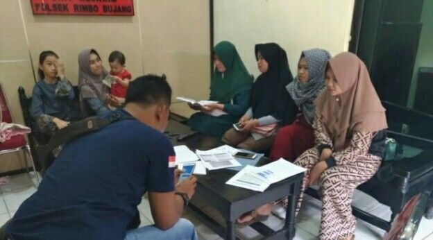 Puluhan Ibu Rumah Tangga (IRT) yang Menjadi Korban Arisan On Line