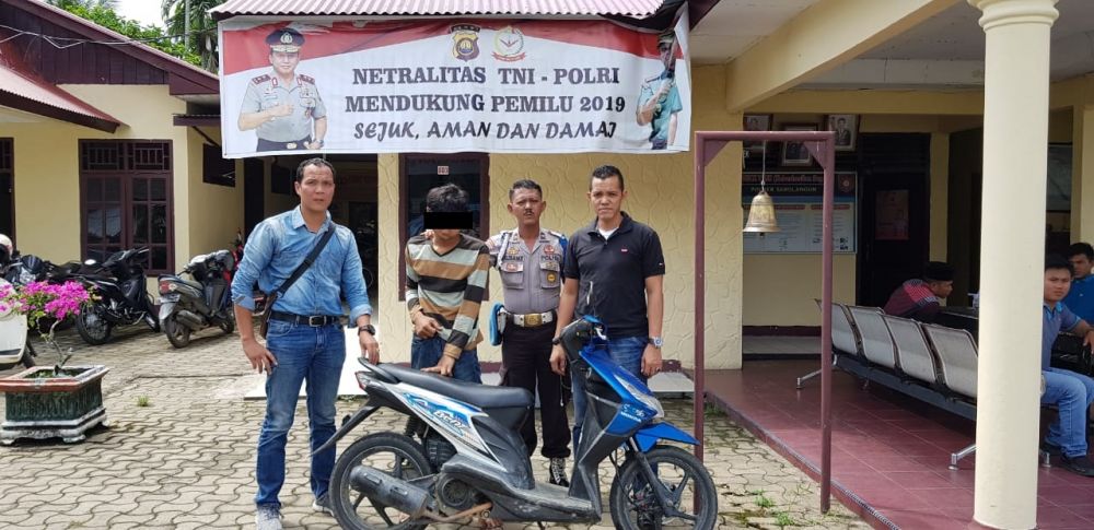 Pelaku Curanmor yang diamankan