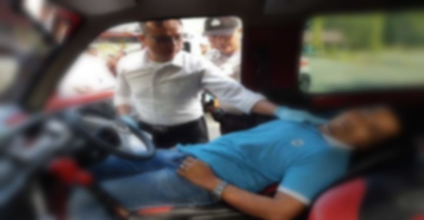Sopir Oplet yang Meninggal didalam Mobil