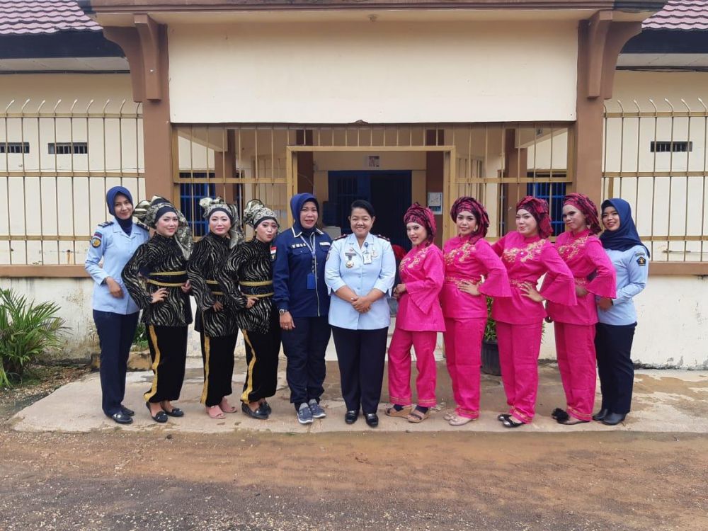 Penari Warga Binaan Lapas Muarabulian