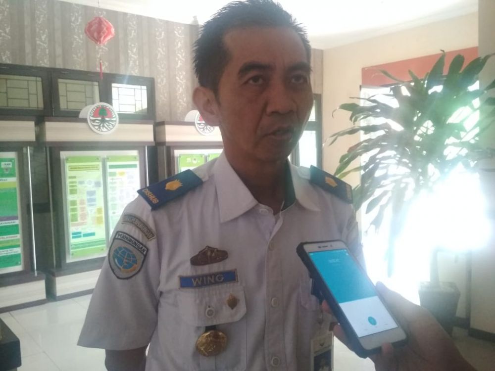 Kepala Bidang Perhubungan Darat Wing Gunariadi