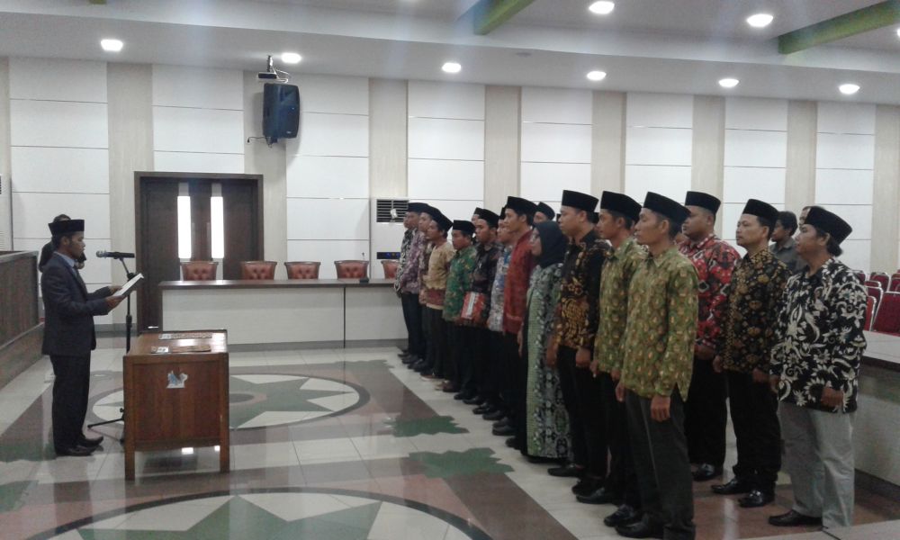 Pelantikan PPK Kota Jambi