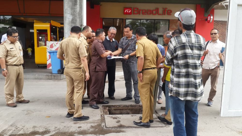 Komisi III DPRD Kota Jambi melakukan sidak di Mall Jamtos