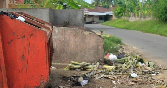 Tempat sampah di Kota Jambi