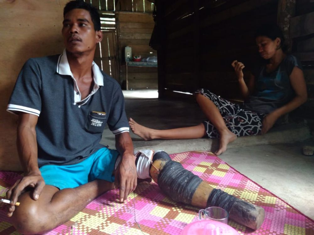 Harmoko yang Berada di Kediamannya