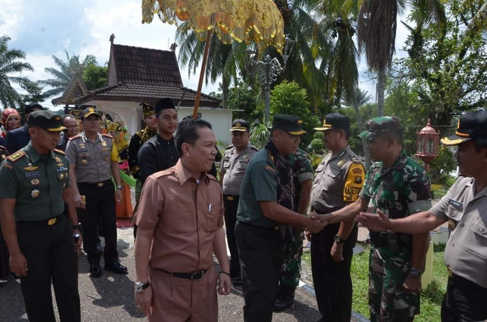 Danrem 042 Gapu, Kolonel Arh Elphis Rudi, Melakukan Kunjungan ke Pemkab Batanghari