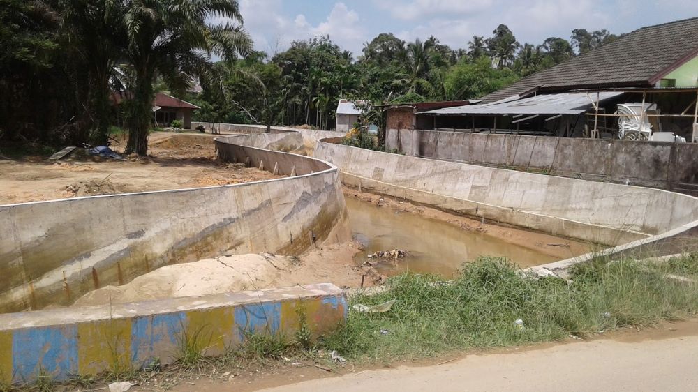 Drainase di Pemukiman Warga