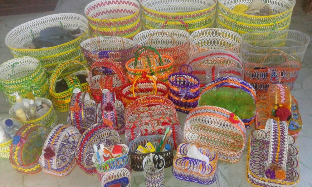 Salah Satu Kreatifitas Sampah Plastik