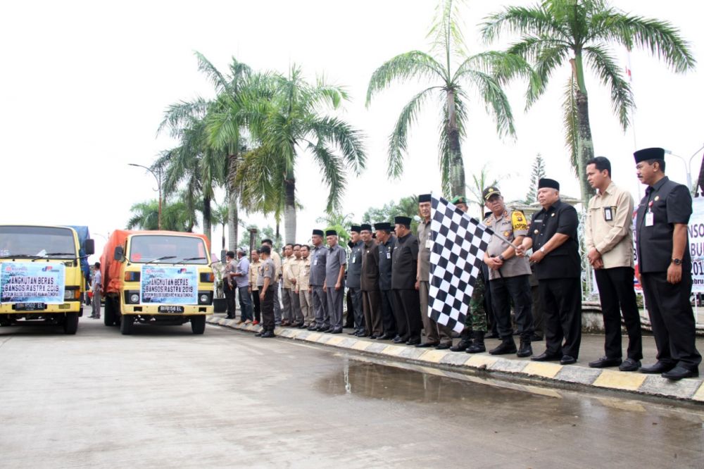 Peluncuran beras Rasta oleh Bupati Tanjungjabung Barat