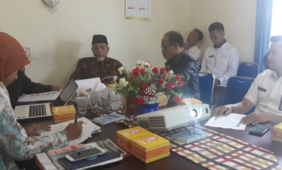 Wabup Merangin Bersama Kabag Organisasi Setda Merangin dan Inspektur