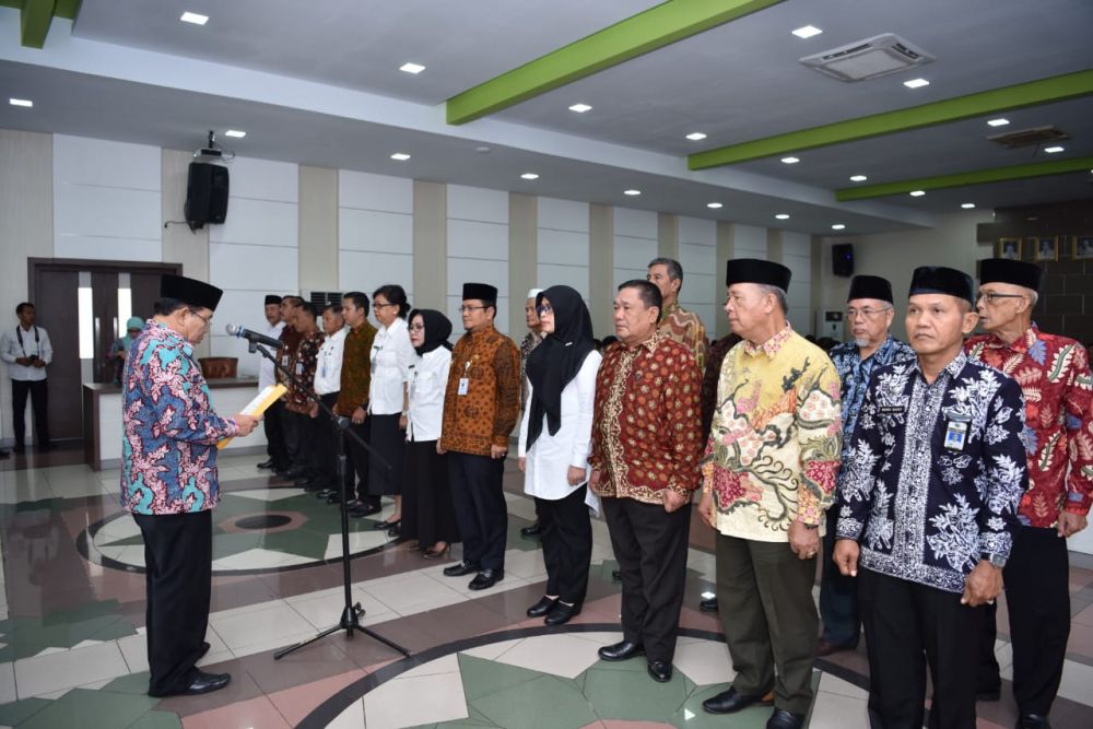Maualana Melantik Komda Lansia Kota Jambi