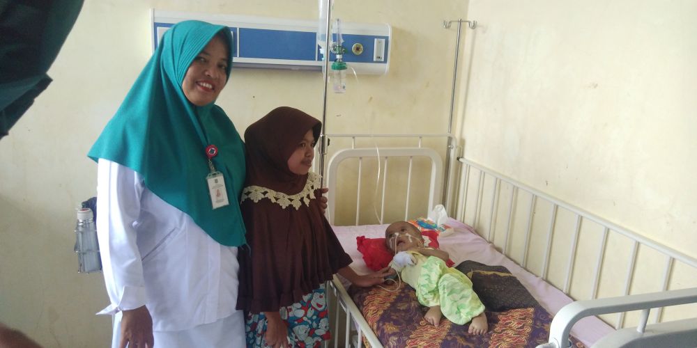 Balita penderita gizi buruk
