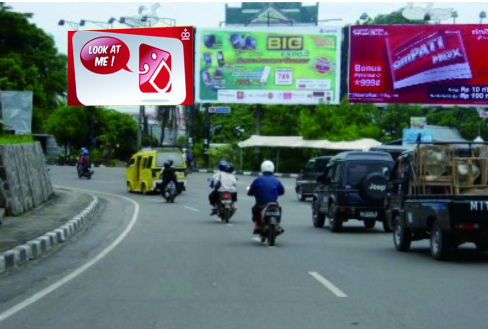 Salah Satu Reklame di Kota Jambi