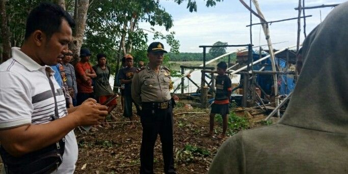 Polisi Menghimbau Agar Warga Tak Lagi Melakukan Penambangan Emas Tanpa Izin