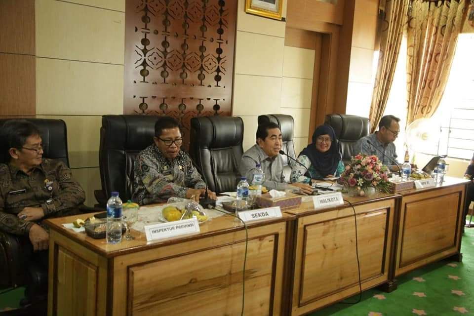 Wako AJB Mengikuti Rapat denag KPK RI