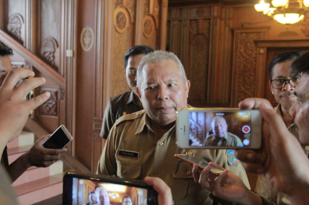 Bupati Tanjabbar, Safrial Usai Menyerahkan Klarifikasi LHKPN ke KPK RI Belum Lama Ini