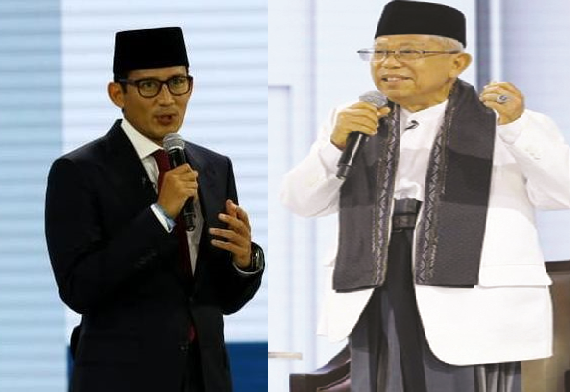Sandiaga Uno - Ma'ruf Amin