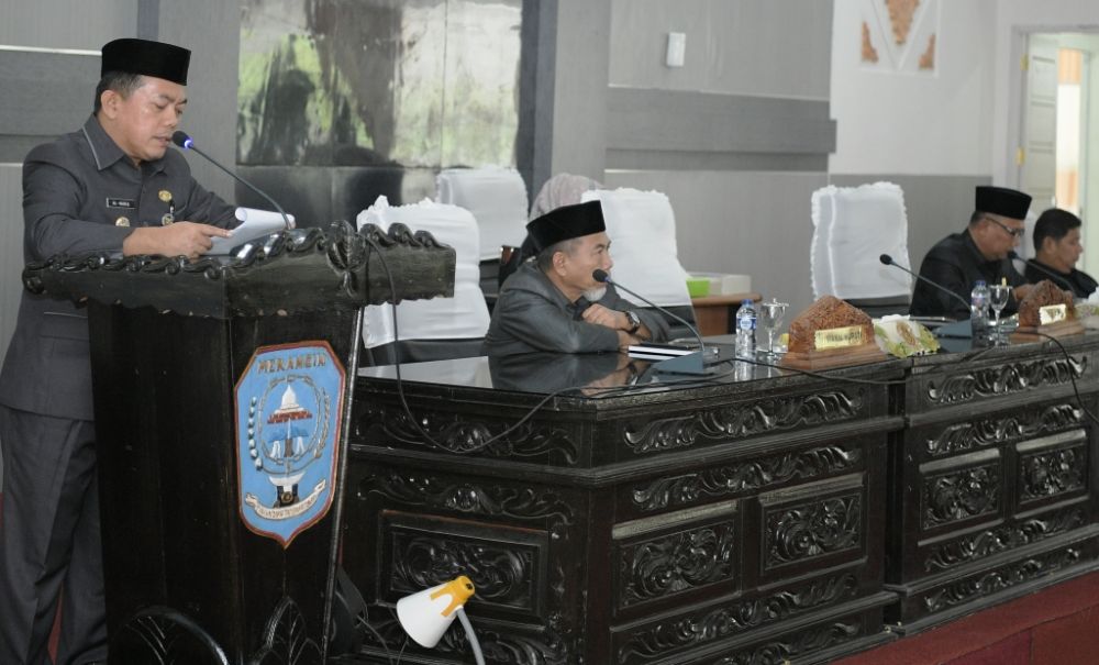 Al Haris Menyampaikan Pandangan Akhir Pemerintah