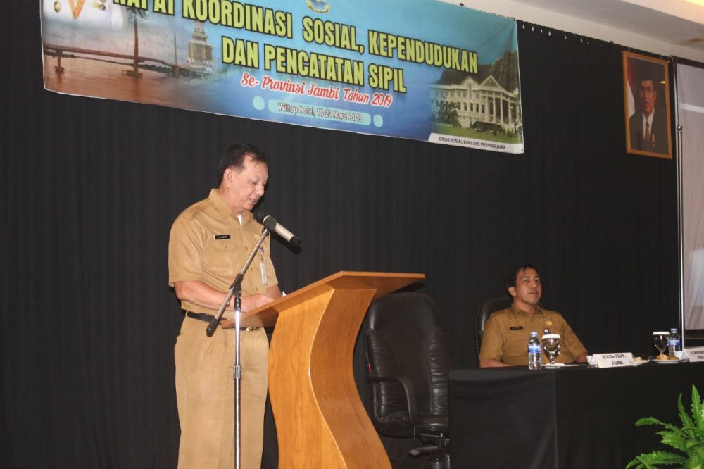 M. Dianto Membuka Rakor
