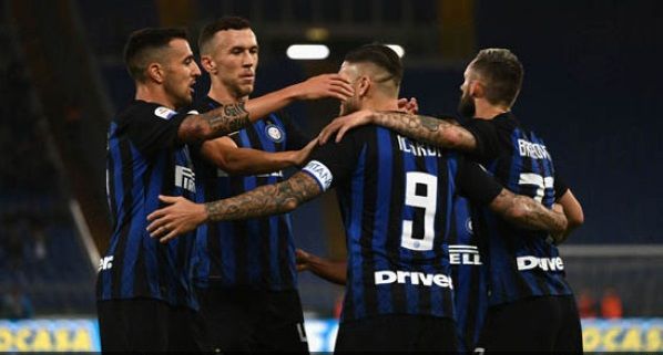 Penyerang Intermilan Mauro Icardi