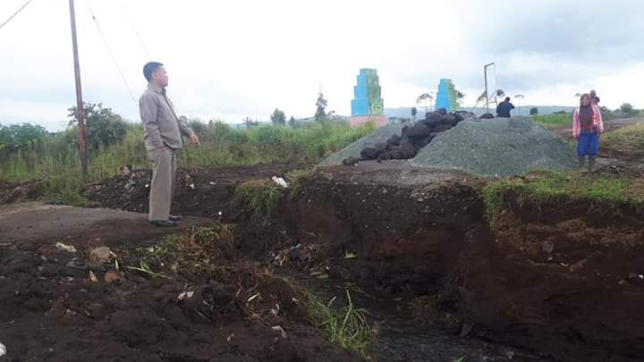 Dewan Minta Perbaikan Jembatan Sangir Tengah dipercepat