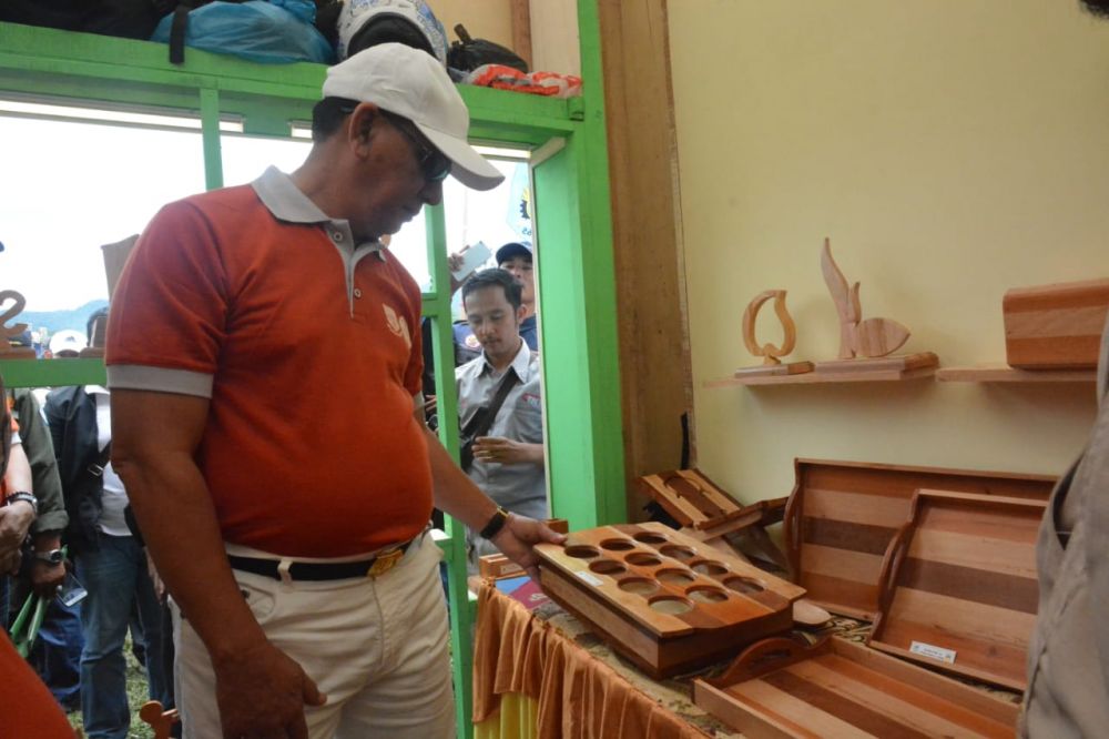 Sekda hadir Jambore Kewirausahaan Sekolah Menegah Kejuruan, di SMK-PP Negeri Kabupaten Kerinci