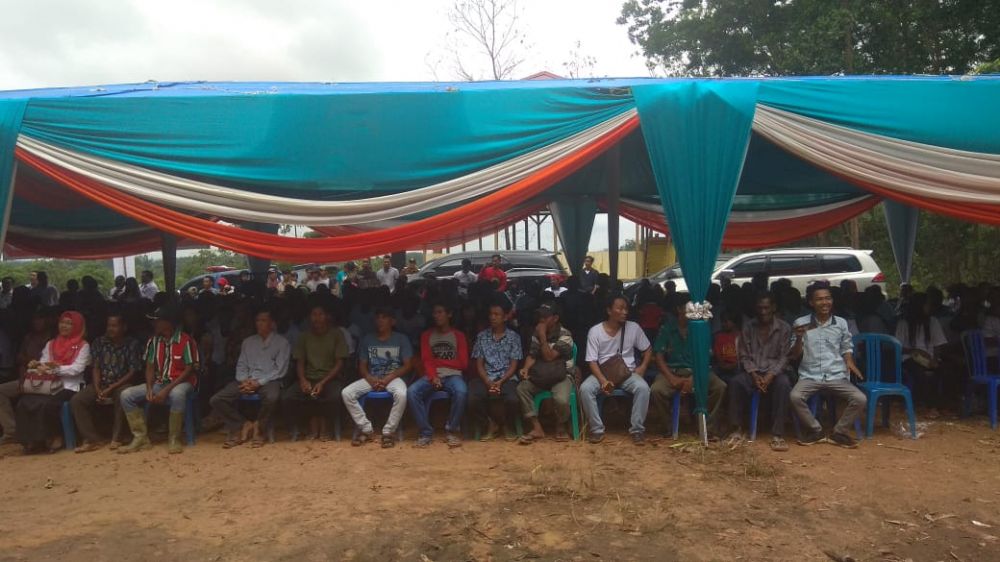 Warga SAD yang hadir dari hampir dari semua kelompok SAD yang ada di Tebo, SAD Muara Kilis dan Muara Tabir