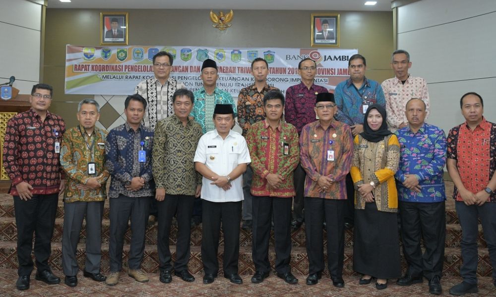 Bupati Merangin H Al Haris Bersama Tim Rakor Keuangan
