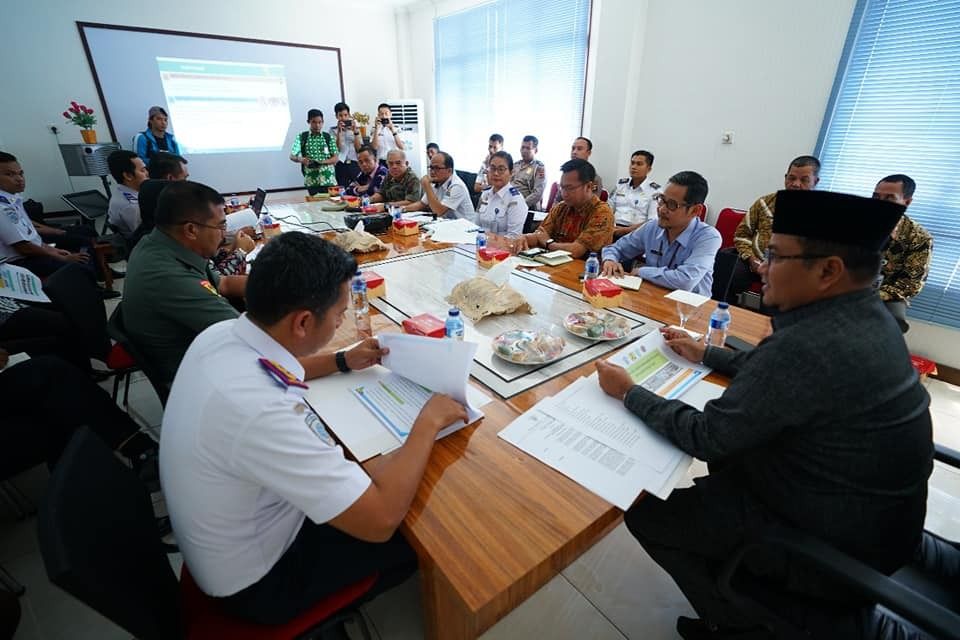 Wakil Walikota Memimpin Rapat Forum Lalu Lintas