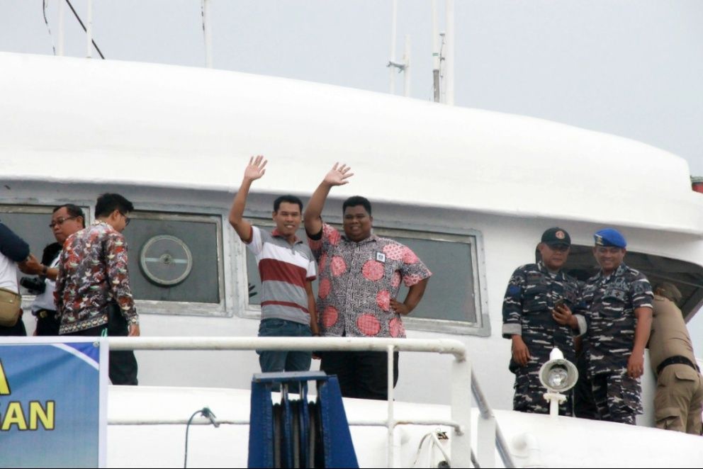 Uji Coba Kapal Roro