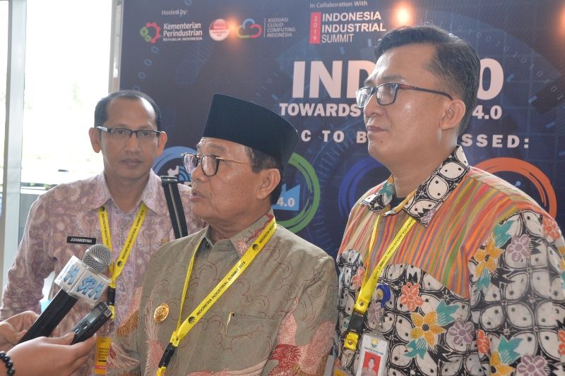 Gubernur Jambi Hadiri Indonesia industrial summit di ICE Tanggerang
