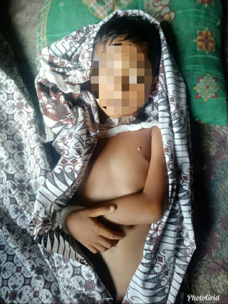 Jenazah Kelvin Cahaya Ramadahan