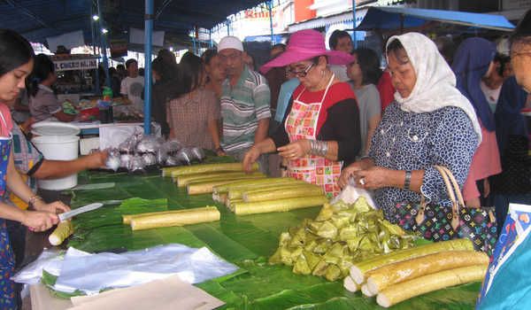 Pasar bedug di pasar Kota Jambi tahun lalu