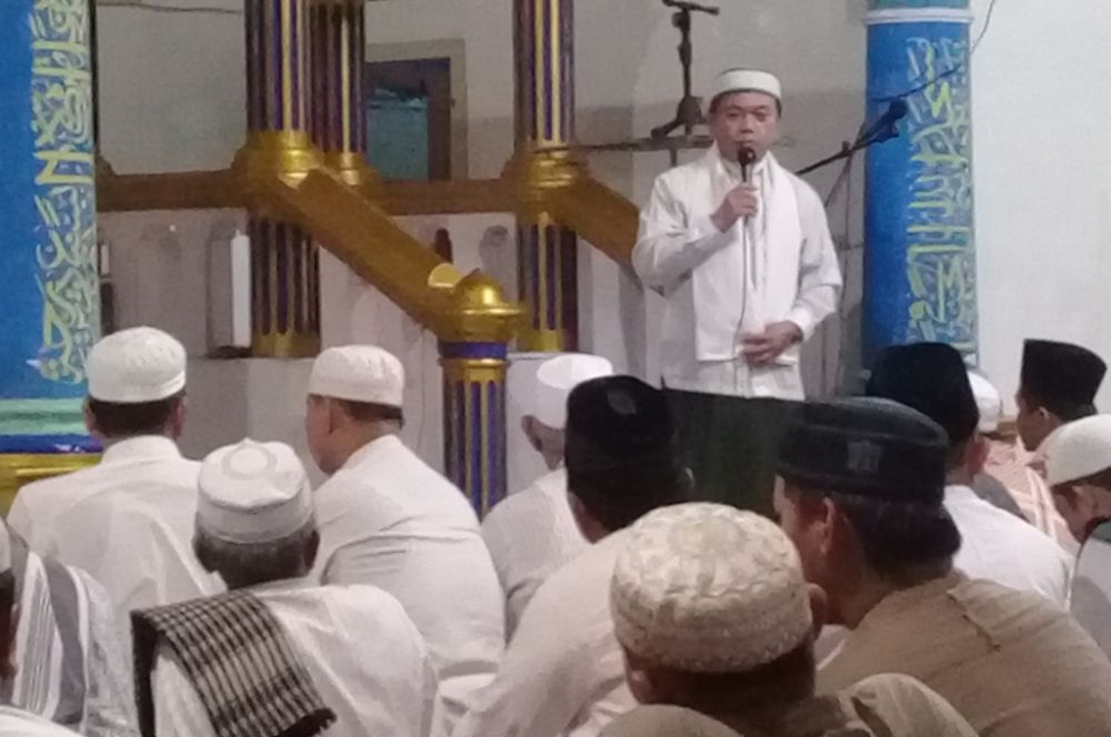 Bupati Merangin H Al Haris dan Wabup H Mashuri mengapresiasi Safari Ramadhan MUI Provinsi Jambi